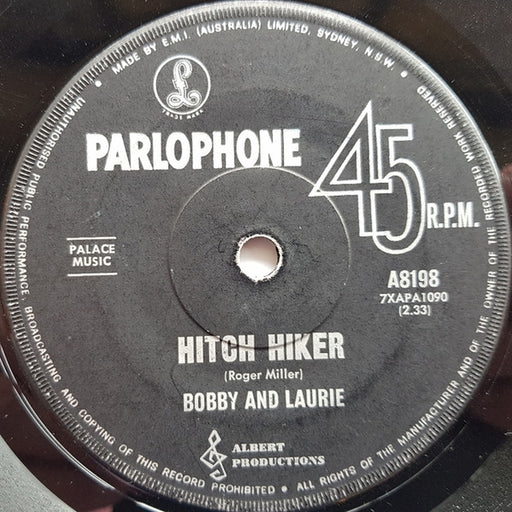 Bobby And Laurie – Hitch Hiker (LP, Vinyl Record Album)