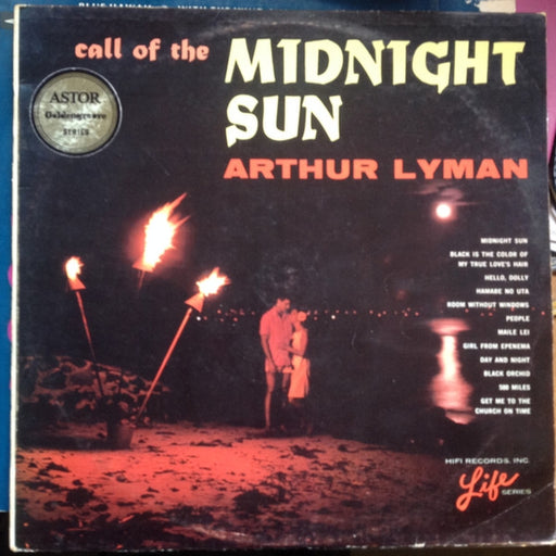 Arthur Lyman – Call Of The Midnight Sun (LP, Vinyl Record Album)