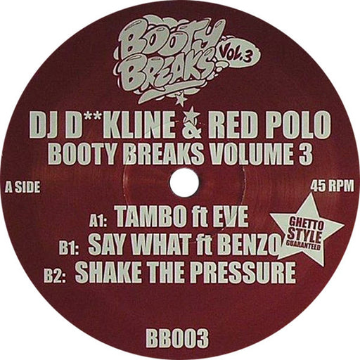 DJ Deekline & Ed Solo – Booty Breaks Volume 3 (LP, Vinyl Record Album)