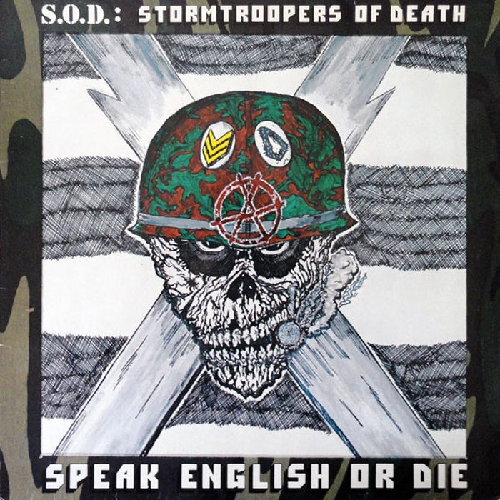 Stormtroopers Of Death – Speak English Or Die (LP, Vinyl Record Album)