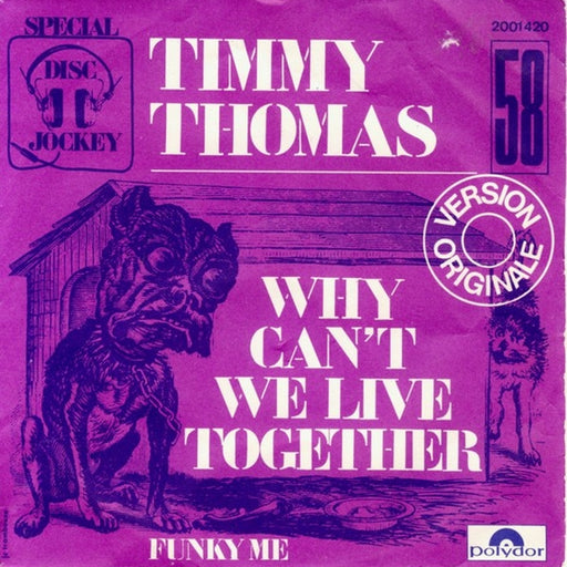 Timmy Thomas – Why Can't We Live Together (LP, Vinyl Record Album)