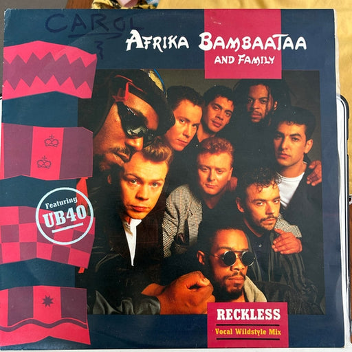 Afrika Bambaataa & Family, UB40 – Reckless (LP, Vinyl Record Album)
