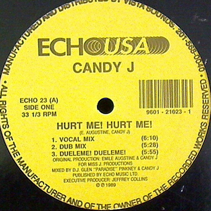 Candy J – Hurt Me! Hurt Me! (LP, Vinyl Record Album)