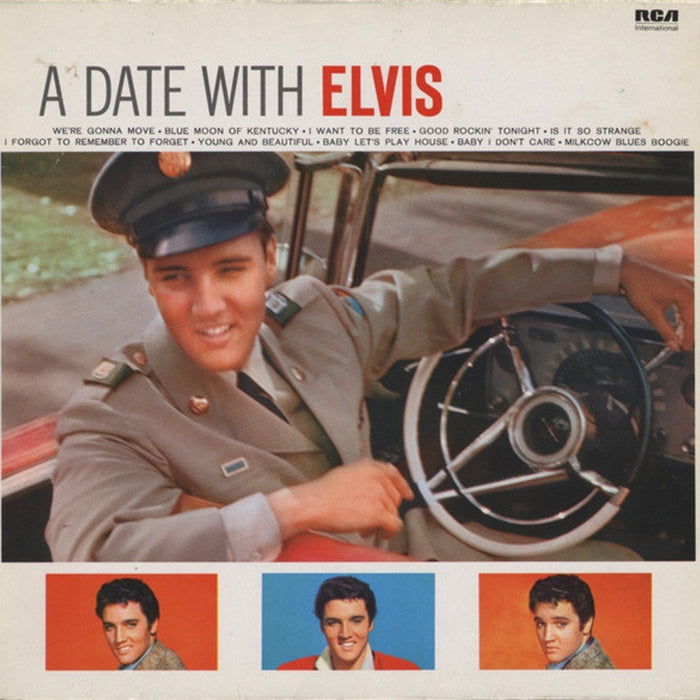 Elvis Presley – A Date With Elvis (LP, Vinyl Record Album)