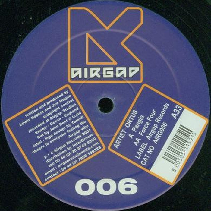 Ortus – Pangia (LP, Vinyl Record Album)