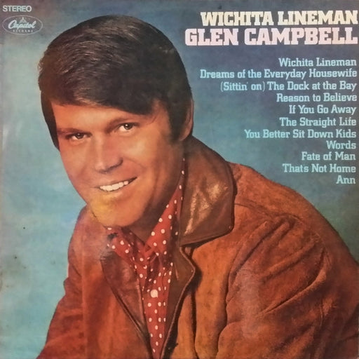 Glen Campbell – Wichita Lineman (LP, Vinyl Record Album)