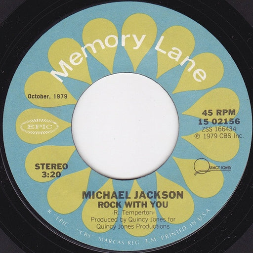 Michael Jackson – Rock With You (LP, Vinyl Record Album)