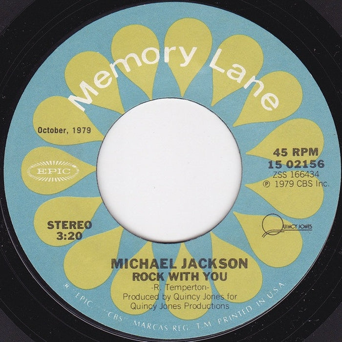 Michael Jackson – Rock With You (LP, Vinyl Record Album)