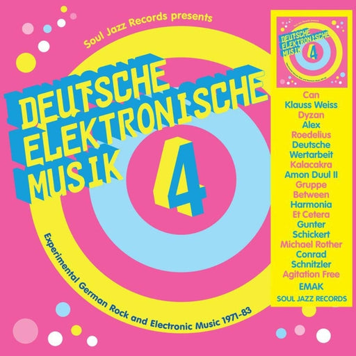 Various – Deutsche Elektronische Musik 4 (Experimental German Rock and Electronic Music 1971-83) (LP, Vinyl Record Album)