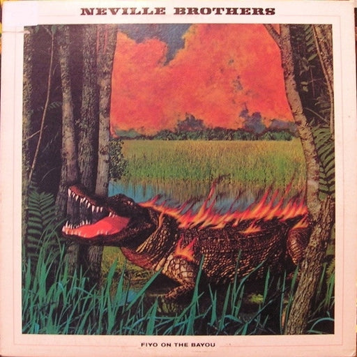 The Neville Brothers – Fiyo On The Bayou (LP, Vinyl Record Album)