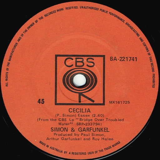 Simon & Garfunkel – Cecilia / The Only Living Boy In New York (LP, Vinyl Record Album)