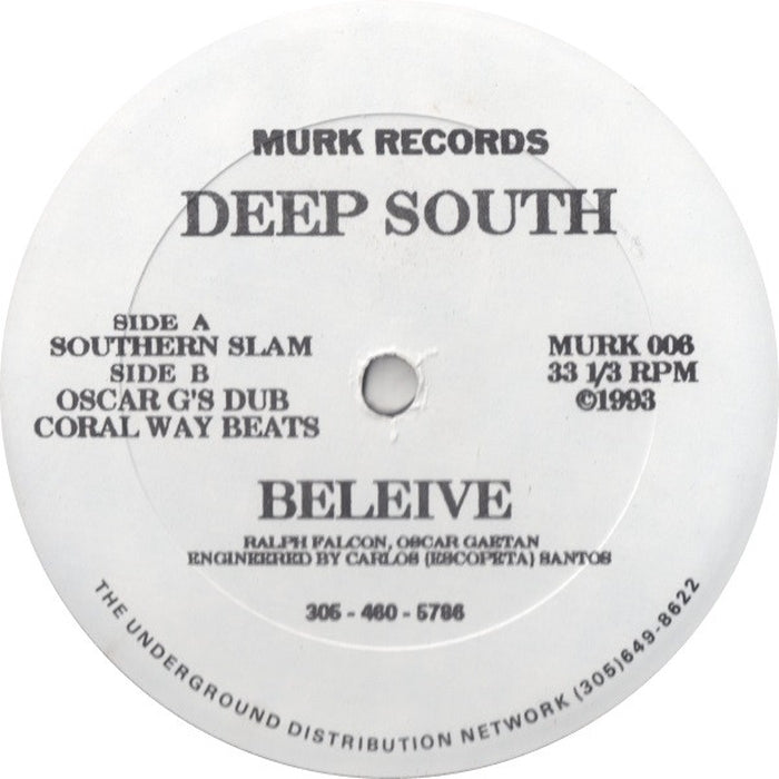 Deep South – Believe (LP, Vinyl Record Album)
