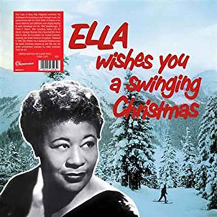 Ella Fitzgerald – Ella Wishes You a Swinging Christmas (White Vinyl) LP vinyl record, image 1 of 2