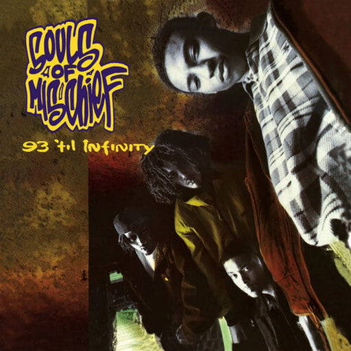 Souls Of Mischief – 93 'Til Infinity (2xLP, Orange Vinyl) LP vinyl record, image 1 of 2