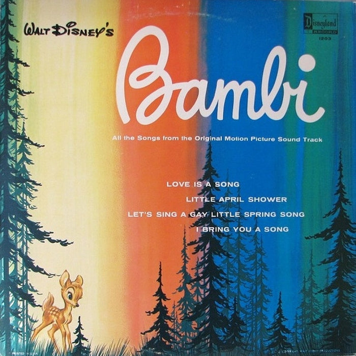 Walt Disney Studio Orchestra – Walt Disney's Bambi (LP, Vinyl Record Album)
