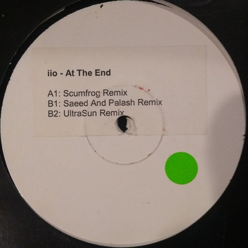 iiO – At The End (LP, Vinyl Record Album)