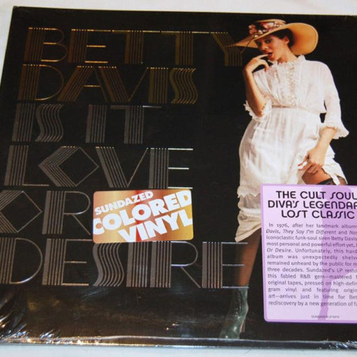Betty Davis – Is It Love Or Desire (LP, Vinyl Record Album)