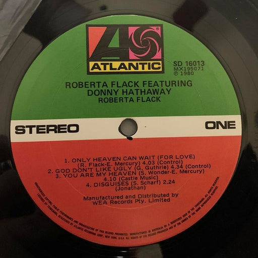 Roberta Flack, Donny Hathaway – Roberta Flack Featuring Donny Hathaway (LP, Vinyl Record Album)