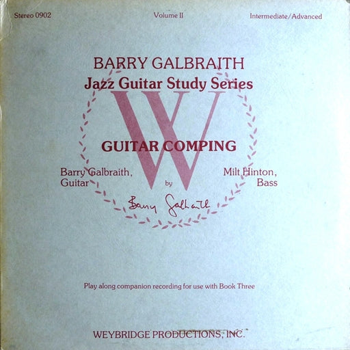 Barry Galbraith – Guitar Comping (LP, Vinyl Record Album)