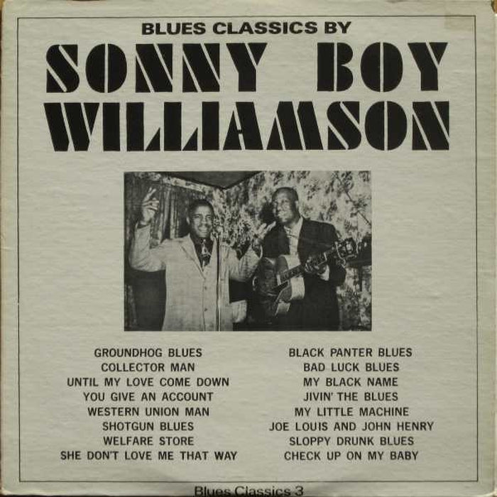 Sonny Boy Williamson – Blues Classics By Sonny Boy Williamson (LP, Vinyl Record Album)