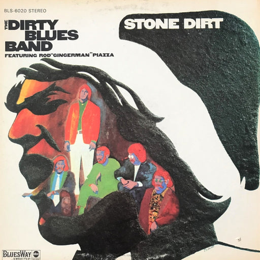 The Dirty Blues Band, Rod Piazza – Stone Dirt (LP, Vinyl Record Album)