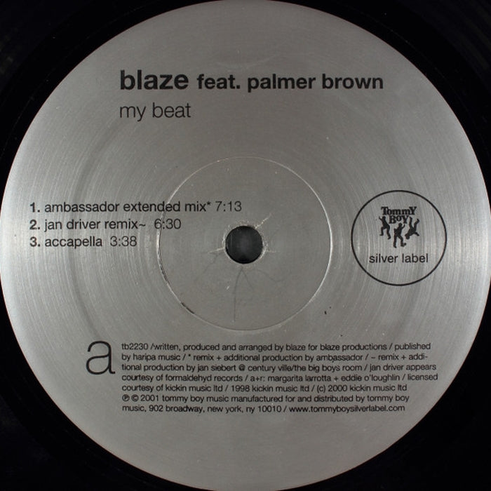 Blaze – My Beat (LP, Vinyl Record Album)