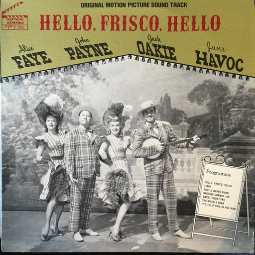 Alice Faye, John Payne, Jack Oakie, June Havoc – Hello, Frisco, Hello (LP, Vinyl Record Album)