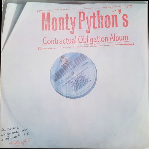 Monty Python – Monty Python's Contractual Obligation Album (LP, Vinyl Record Album)