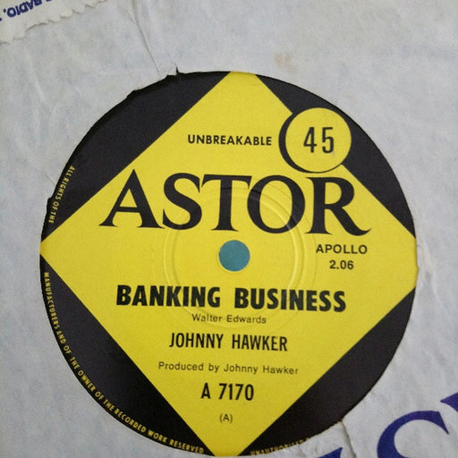 Banking Business – Johnny Hawker (LP, Vinyl Record Album)
