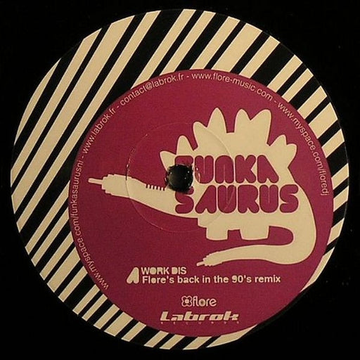 Funkasaurus – Work Dis (Remixes) (LP, Vinyl Record Album)