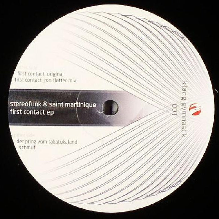 Stereofunk, Saint Martinique – First Contact EP (LP, Vinyl Record Album)