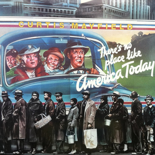 Curtis Mayfield – (There's No Place Like) America Today (LP, Vinyl Record Album)