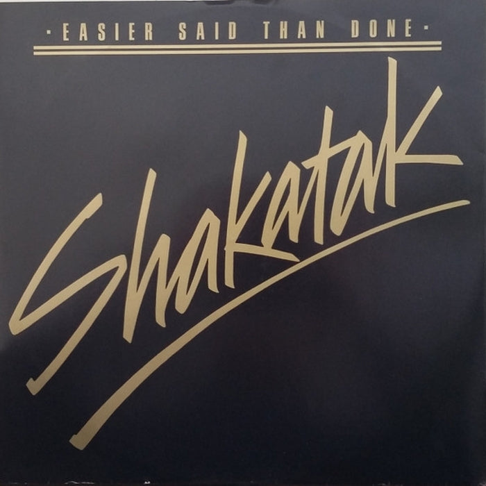 Shakatak – Easier Said Than Done (LP, Vinyl Record Album)