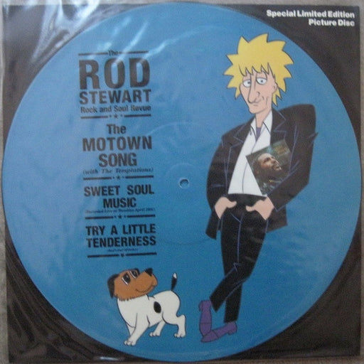 Rod Stewart, The Temptations – The Motown Song (LP, Vinyl Record Album)