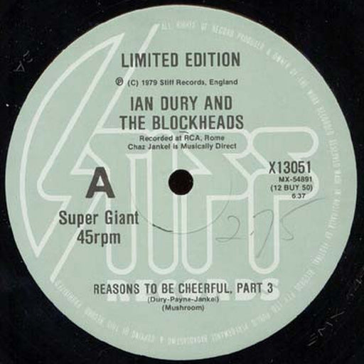 Ian Dury And The Blockheads – Reasons To Be Cheerful, Part 3 (LP, Vinyl Record Album)