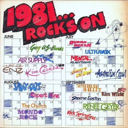 Various – 1981...Rocks On (LP, Vinyl Record Album)