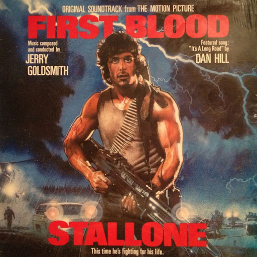 Jerry Goldsmith – First Blood (Original Soundtrack From The Motion Picture) (LP, Vinyl Record Album)