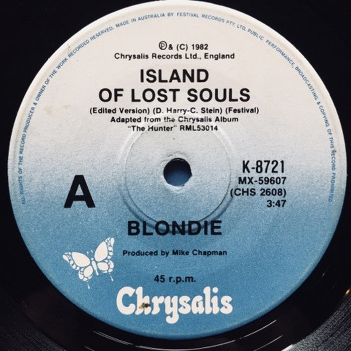 Blondie – Island Of Lost Souls (LP, Vinyl Record Album)