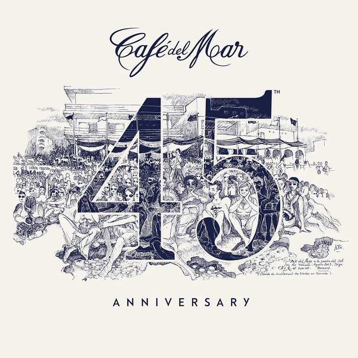 Café Del Mar – Cafe Del Mar: 45th Anniversary (2xLP) (LP, Vinyl Record Album)