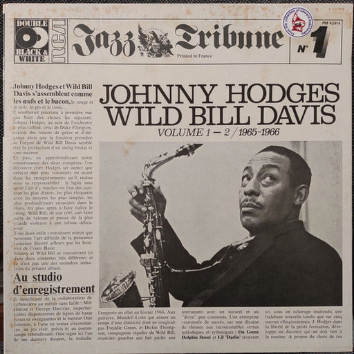 Johnny Hodges, Wild Bill Davis – Johnny Hodges And Wild Bill Davis (Volume 1 - 2 / 1965 - 1966) (LP, Vinyl Record Album)