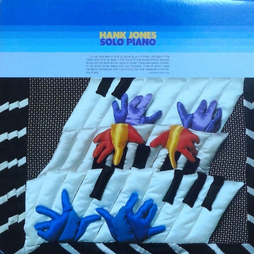 Hank Jones – Solo Piano (LP, Vinyl Record Album)
