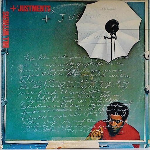 Bill Withers – +'Justments LP vinyl record, image 1 of 3