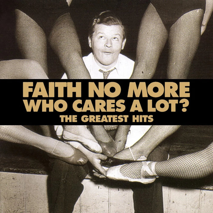 Faith No More – Who Cares A Lot? The Greatest Hits (2xLP, Gold Vinyl) LP vinyl record, image 1 of 2