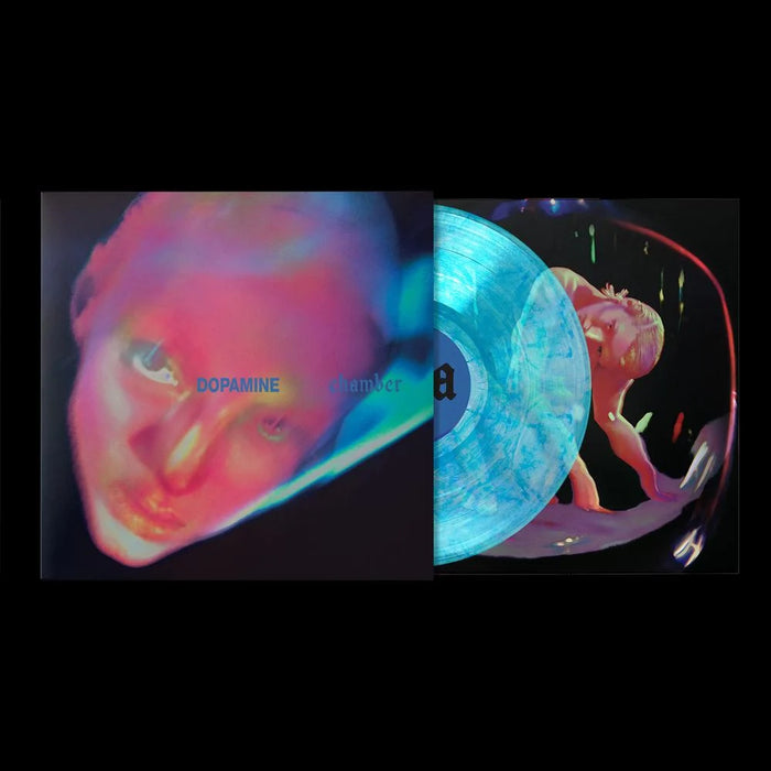 Fontaines D.C. – Dopamine Chamber (Indie, Blue Marble Vinyl) LP vinyl record, image 2 of 3