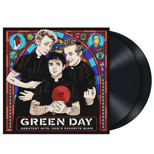 Green Day – Greatest Hits: God's Favorite Band (2xLP) LP vinyl record, image 3 of 3
