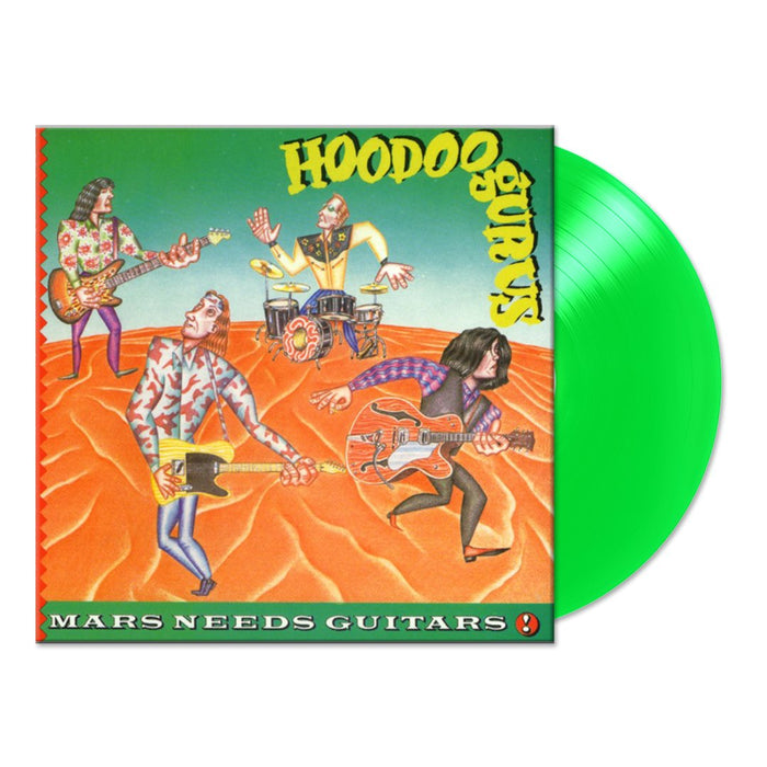 Hoodoo Gurus – Mars Needs Guitars! (Green Vinyl) LP vinyl record, image 2 of 2