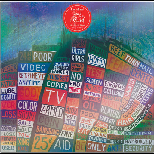 Radiohead – Hail To The Thief (Live Recordings 2003-2009) (Red vinyl) LP vinyl record, image 1 of 2