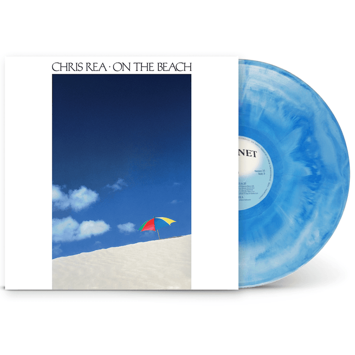 Chris Rea – On The Beach (Blue Marble Vinyl, 40th Anniversary Edition) LP vinyl record, image 2 of 2