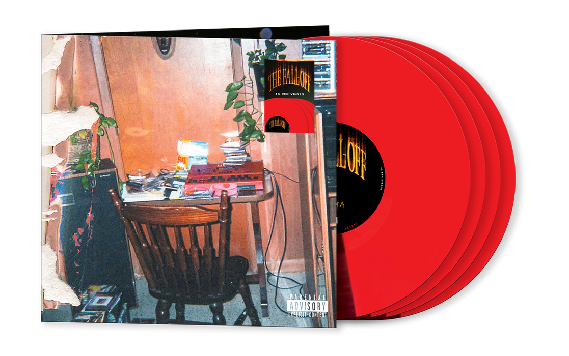 J. Cole – Fall-Off (4xLP, Red vinyl) - Image 2