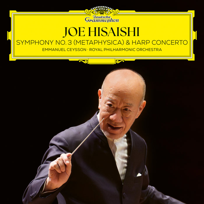 Joe Hisaishi, Royal Philharmonic Orchestra, Emmanuel Ceysson – Symphony No.3 (Metaphysica) & Harp Concerto (2xLP) LP vinyl record, image 1 of 2